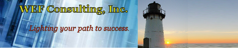 WEF Consulting, Inc. Corporate Logo